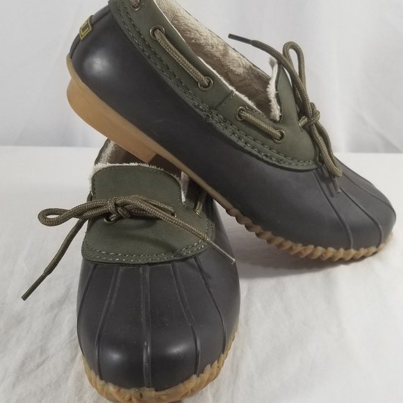 JBU Shoes - ⚪ JBU Duckboot Womens 8M Navy Olive SALE